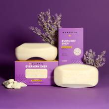 Load image into Gallery viewer, EveryDay Shea Bar Soap, Lavender 8oz