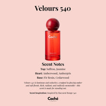 Load image into Gallery viewer, Caché - Velours 540