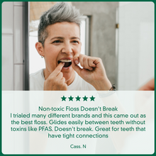 Load image into Gallery viewer, Brilliant Black® Floss – Whitens Between Teeth Naturally