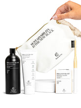 Load image into Gallery viewer, Ayurvedic Oral Care Set | Full-Size Fluoride-Free Hydroxyapatite Toothpaste & Oil Pulling