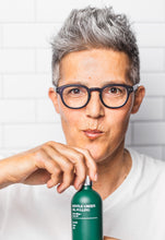 Load image into Gallery viewer, Gentle Green™ Oral Detox Bundle – Stainless Steel Tongue Scraper & Ayurvedic Oil Pulling (Fluoride-Free, Enamel Support)