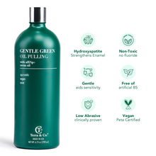 Load image into Gallery viewer, Gentle Green Oil Pulling Mouthwash – Enamel Support & Gum Health