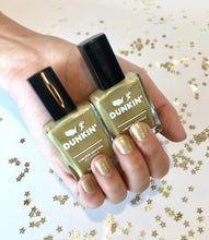 Load image into Gallery viewer, Glow Gold- Limited Edition Dunkin' Nail Polish - Pothos Beauty