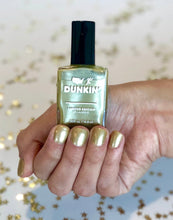 Load image into Gallery viewer, Glow Gold- Limited Edition Dunkin' Nail Polish - Pothos Beauty