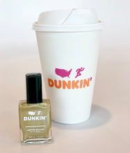 Load image into Gallery viewer, Glow Gold- Limited Edition Dunkin' Nail Polish - Pothos Beauty