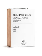Load image into Gallery viewer, Brilliant Black® Floss – Whitens Between Teeth Naturally
