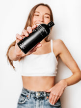Load image into Gallery viewer, Charcoal Oil Pulling + Stainless Steel Tongue Scraper Bundle
