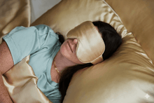 Load image into Gallery viewer, Dream Sleep Silk Eye Mask – Adjustable and Hypoallergenic
