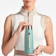 Load image into Gallery viewer, 16oz Livana SilkSip Insulated Water Bottle - HydraGlow Morea | LIVANA - Pothos Beauty
