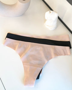 Second Skin Invisible Thong  |  Seamless Lingerie