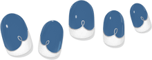 Load image into Gallery viewer, COLOR CHANGE Malibu Coastline Cobalt Gel Nail Wrap - Pothos Beauty
