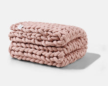 Load image into Gallery viewer, Gravity Chunky Knit Blanket | Gravity Blankets - Pothos Beauty 10 lbs weighted blanket200 - 300anxiety relief
