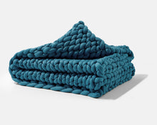 Load image into Gallery viewer, Gravity Chunky Knit Blanket | Gravity Blankets - Pothos Beauty 10 lbs weighted blanket200 - 300anxiety relief
