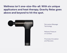 Load image into Gallery viewer, Gravity Relax Heated Massager | Gravity Blankets - Pothos Beauty
