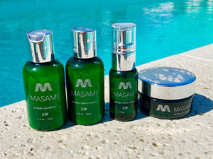 Mekabu Hydrating Haircare Travel Kit | MASAMI - Pothos Beauty