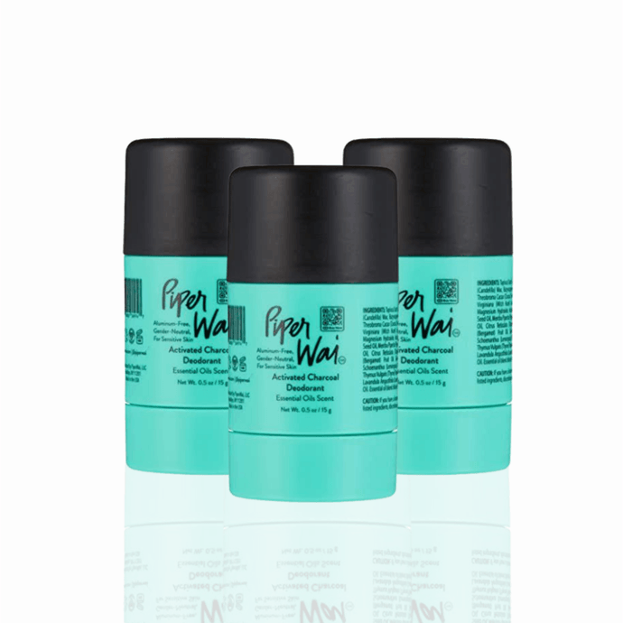Natural Deodorant Mini Stick Trio | PiperWai Natural Deodorant - Pothos Beauty