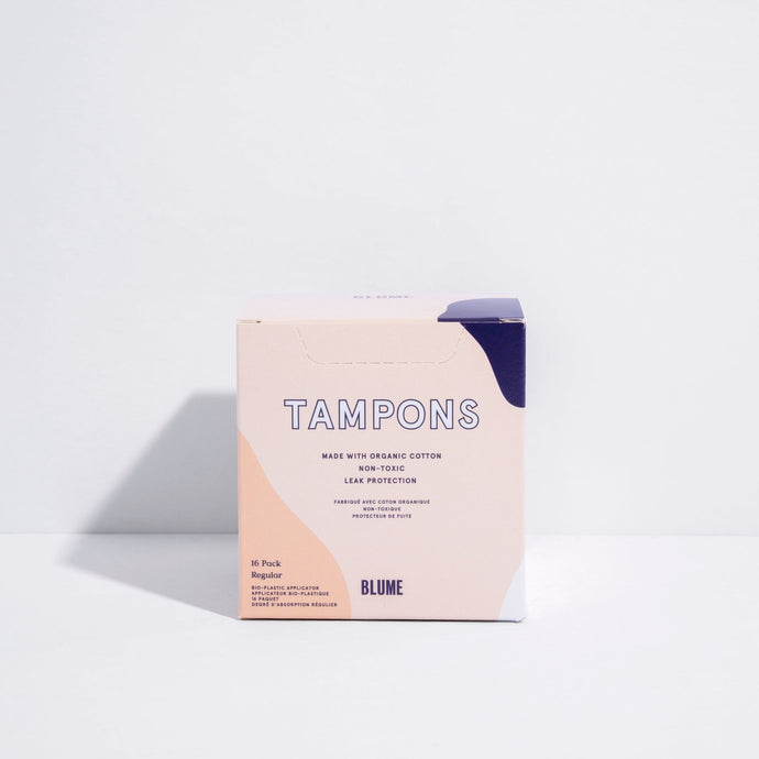 Organic Tampons | Blume - Pothos Beauty