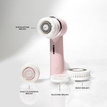 Load image into Gallery viewer, Raedia 2.0 | Facial Cleansing Brush + Body Brush by Vanity Planet - Pothos Beauty
