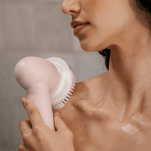 Load image into Gallery viewer, Raedia 2.0 | Facial Cleansing Brush + Body Brush by Vanity Planet - Pothos Beauty
