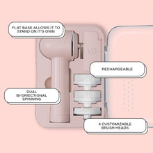 Load image into Gallery viewer, Raedia 2.0 | Facial Cleansing Brush + Body Brush by Vanity Planet - Pothos Beauty
