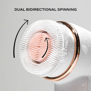 Raedia 2.0 | Facial Cleansing Brush + Body Brush by Vanity Planet - Pothos Beauty