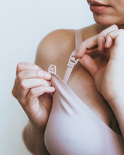 Load image into Gallery viewer, Second Skin Maternity Nursing Bra | Seamless Lingerie - Pothos Beauty

