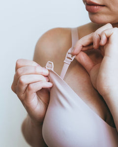 Second Skin Maternity Nursing Bra | Seamless Lingerie - Pothos Beauty