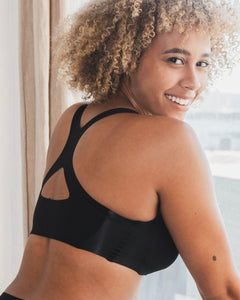 Second Skin Racerback Seamless Neck Bra | Seamless Lingerie - Pothos Beauty