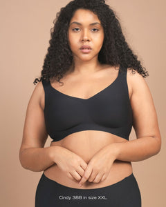 Second Skin Wide Strap Seamless Bra | Seamless Lingerie - Pothos Beauty