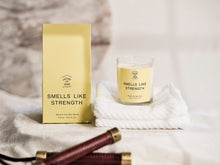 Load image into Gallery viewer, SMELLS LIKE STRENGTH CANDLE (5.8oz) | House of Wise Co - Pothos Beauty
