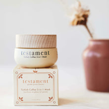 Load image into Gallery viewer, Turkish Coffee 3-in-1 Mask  |  TESTAMENT BEAUTY
